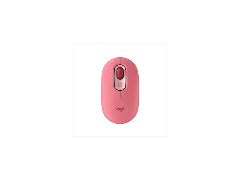 Logitech POP Mouse, Wireless Mouse with Customizable Emojis, SilentTouch