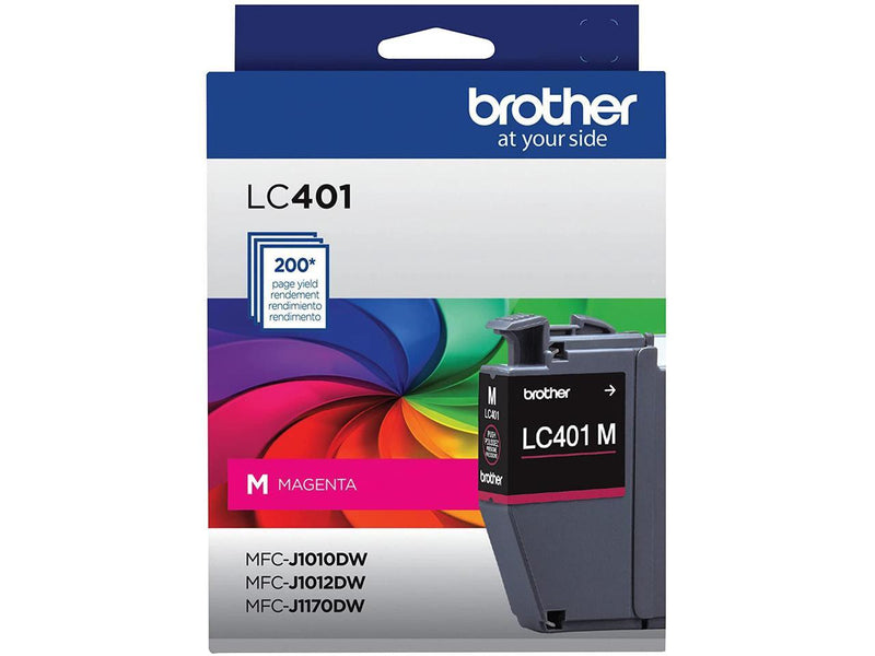 Brother LC401 Magenta Standard Yield Ink Cartridge (LC401MS)