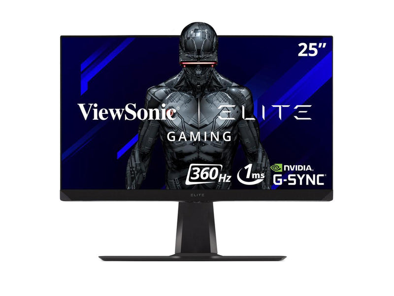 ViewSonic 25" 360 Hz IPS FHD Gaming Monitor NVIDIA G-Sync 1920 x 1080 HDMI 1.4 x
