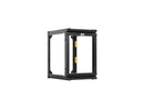 TRENDnet SRWO12US2 Wallmount Open Frame Rack 12U 2-Post Hinged Front Heavy Duty