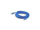 AddOn 3ft RJ-45 (Male) to RJ-45 (Male) Straight Blue Cat7 S/FTP PVC Copper Patch