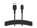 Belkin CAB010BT1MBK BOOST CHARGE PRO Flex 3.28ft.USB-A to USB-C Cable - Black