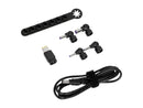 Targus ACC1134GLX Legacy Laptop DC Cable, 5 Tips, Storage