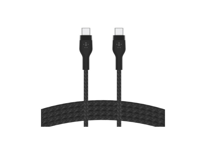 Belkin CAB011BT2MBK BOOST CHARGE PRO Flex 6.56ft.USB-C to USB-C Cable - Black