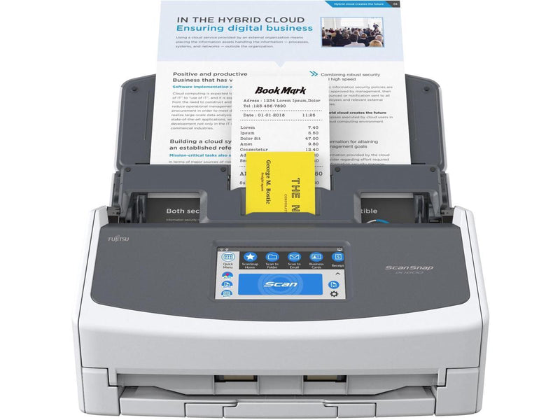 Ricoh ScanSnap iX1600 ADF Scanner 600 dpi Optical PA03770-B605 TAA