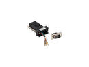 black box corporation modular adapter kit db9f to rj45f w/thumbscrews black