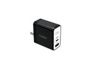 CODi Dual Port 30W Wall Charger/AC Adapter USB-C USB-A Outputs A01104