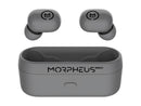 Morpheus 360 Spire True Wireless Earbuds Microphone Dark Gray TW1500G