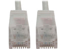 Tripp Lite Cat6a 10G Snagless Molded Slim UTP Ethernet Cable (RJ45 M/M), PoE,