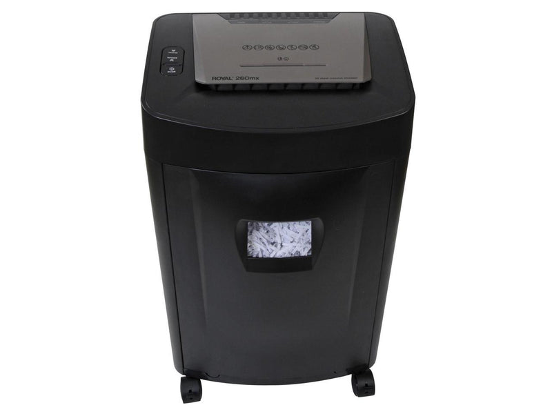 Royal 260MX Paper Shredder - Non-continuous Shredder - Cross Cut - 20 Per Pass -