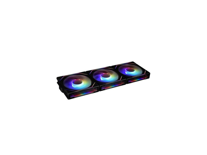 LIAN LI UNI FAN SL INFINITY 120 RGB BLACK  3 PCS PACK ---UF-SLIN120-3B  ( L