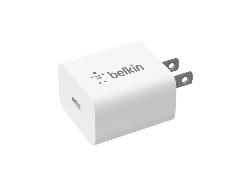BELKIN BBC005-WH White 20W USB-C PD Wall Charger with PPS