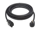 Tripp Lite 15ft Power Extension Cord Right-Angle NEMA 5-15P to NEMA 5-15R