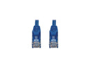 Tripp Lite Cat6a 10G Snagless Molded UTP Ethernet Cable (RJ45 M/M), PoE, Blue, 3