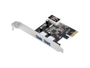 siig legacy and beyond series pcie to usb 3.0 2port pci express card external