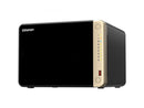 QNAP Turbo NAS TS-664-8G 6-Bay Diskless SAN/NAS Storage System TS6648GUS