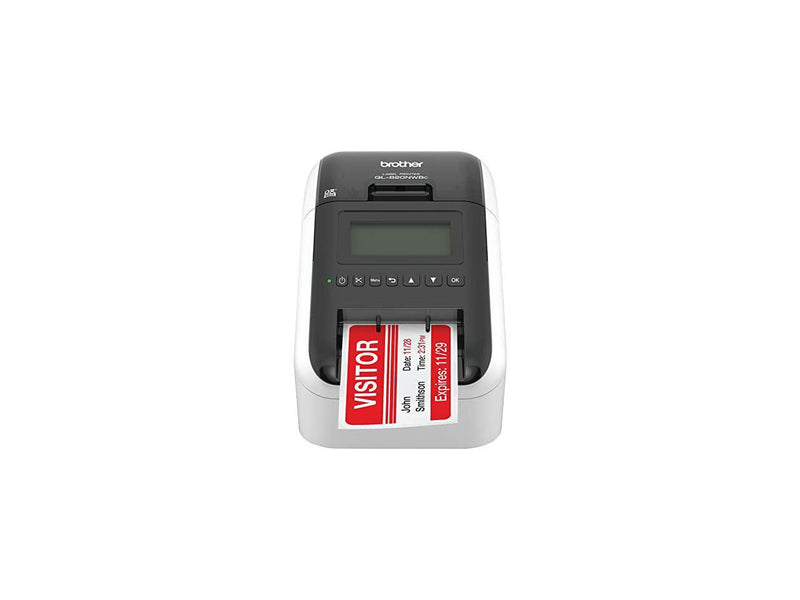 Brother QL-820NWBC Desktop Direct Thermal Printer Two-color Label Print