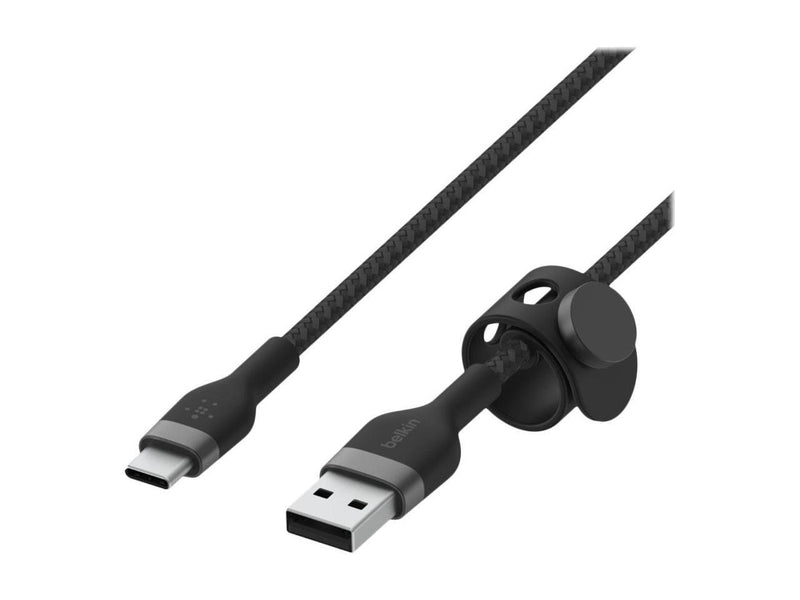 Belkin CAB010bt2MBK Black BoostCharge Pro Flex USB-A to USB-C Cable