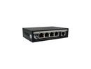 Amer SD4P1-90 Ethernet Switch - 5 Ports - Fast Ethernet - 10/100Base-T - 2 Layer
