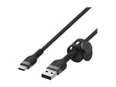 Belkin CAB010bt2MBK Black BoostCharge Pro Flex USB-A to USB-C Cable