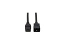 Tripp Lite 15ft C19 to C20 Power Extension Cord Black P036015