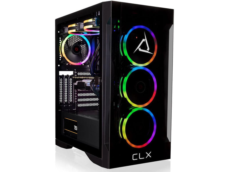 CLX SET Gaming Desktop - Liquid Cooled Intel i7 13700KF 3.4GHz 16-Core