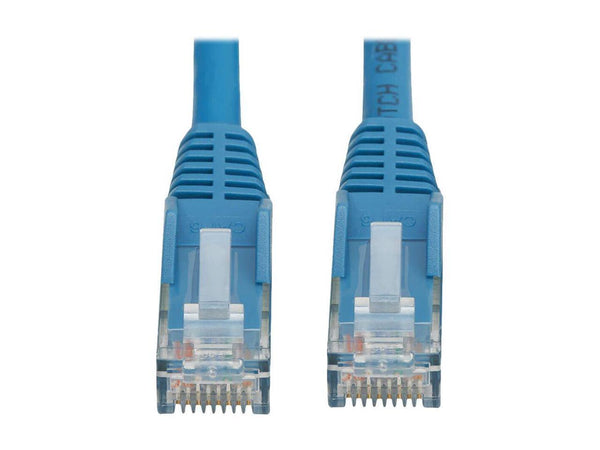 Cat6 Gigabit Snagless Molded UTP Ethernet Cable (RJ45 M/M), PoE, LSZH, Blue, 2 m