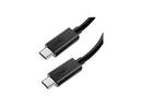 4XEM USB-C to C 40 Gigabit Half Meter Cable 4XUSB40G050CM