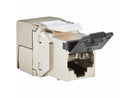 Tripp Lite by Eaton Cat8 STP Shielded Tool-Free Keystone Jack 568A/568B TAA