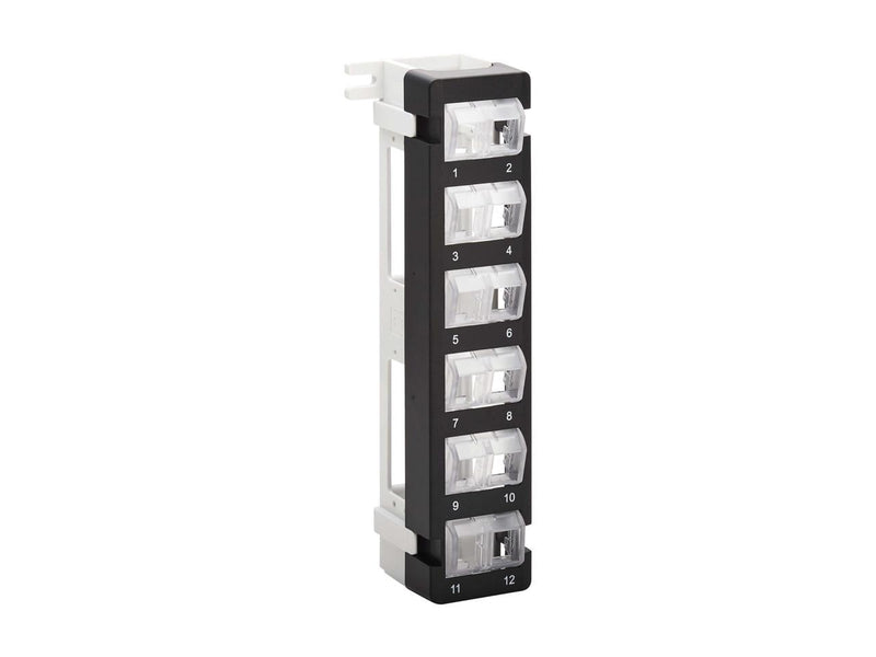 Tripp Lite by Eaton 12-Port Wall-Mount Patch Panel for UTP Keystone Jacks