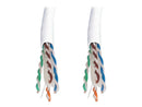 Eaton Tripp Lite Series Cat6a 10G Solid Core UTP Ethernet Cable, White 1000 Ft