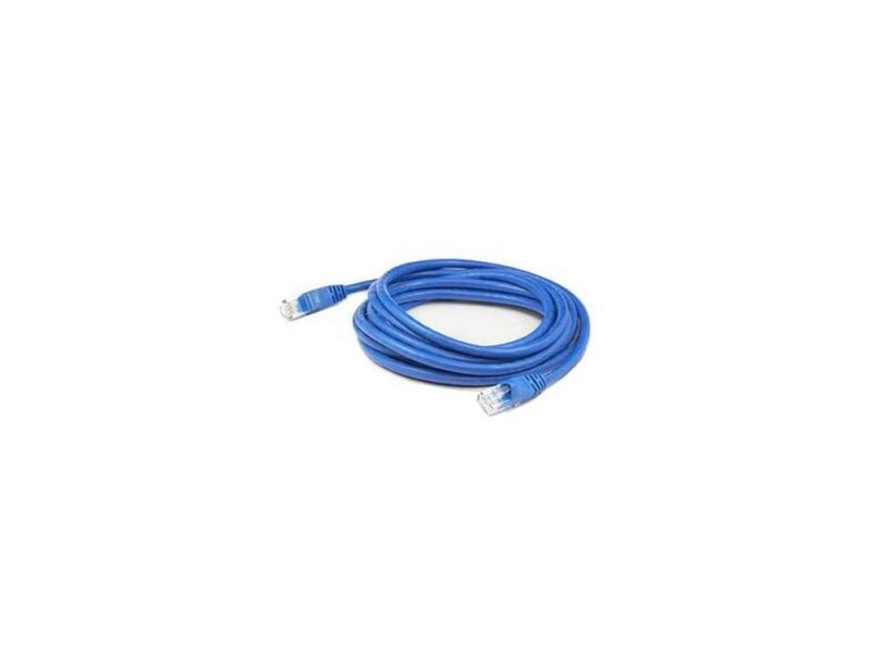 AddOn 30ft RJ-45 Male to RJ-45 Male Straight Blue Cat6A UTP PVC Copper Patch