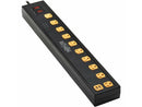 Tripp Lite SURGE PROTECTOR 10-OUTLET 2-USB SWIVEL LIGHT BARS 10FT CORD BLACK
