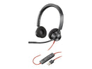 Poly Blackwire 3320 Headset - Stereo - USB Type A, USB Type C, Mini-phone