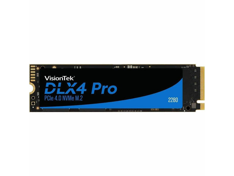 VisionTek 4 TB DLX4 Pro  Solid State Drive M.2 2280 Internal  PCI Express NVMe