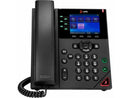 HP Poly OBI VVX 350 IP Phone and PoE-enabled, Corded Desktop Phone, Black  |