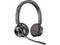 Poly Savi 7300 Office Headset - Stereo - Wireless - DECT 6.0 - 590 ft - 20 Hz -