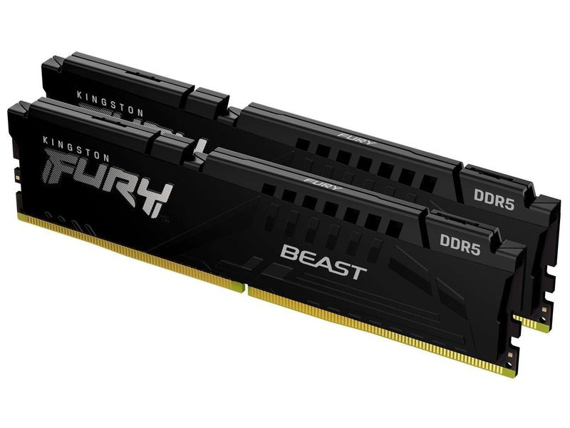 Kingston FURY Beast 32GB (2 x 16GB) DDR5 6000 (PC5 48000) Memory (Desktop