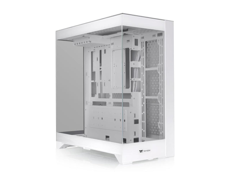 Thermaltake CTE E550 TG Snow Mid Tower ATX Case; 3 Tempered Glass Panels;
