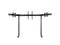 Next Level Racing Elite Free Standing Triple Monitor Stand- Black Edition - 21"