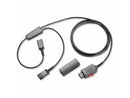 HP Poly Audio Cable - 7 ft Audio Cable for Headset, Amplifier Model 85S07AA