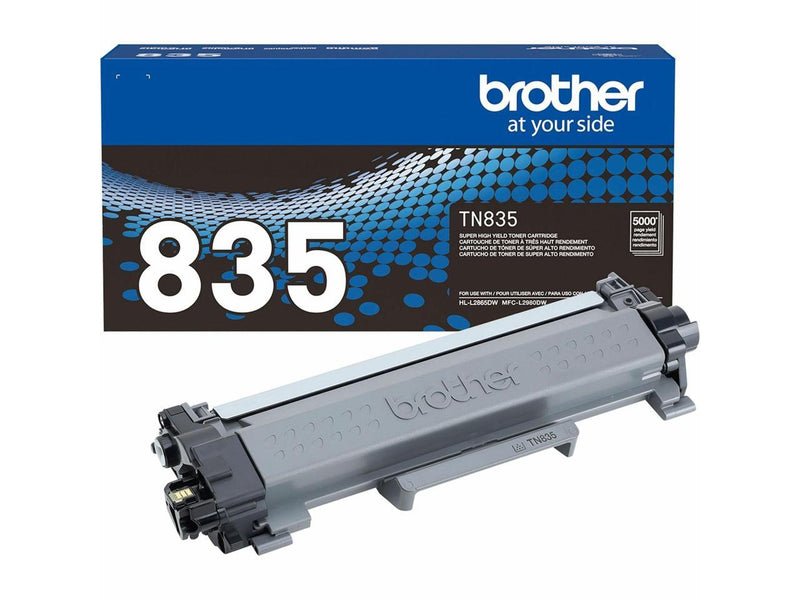 Brother TN835 Original Super High Yield Laser Toner Cartridge Black 1 Each