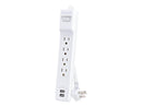 CyberPower P406U Home Office 4 Outlet Surge Protector with 500 J Surge