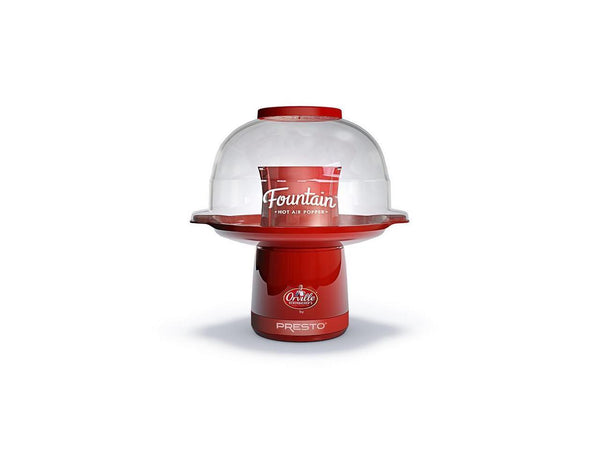 PRESTO 04868 Orville Redenbacher's Fountain Hot Air Popper, Red