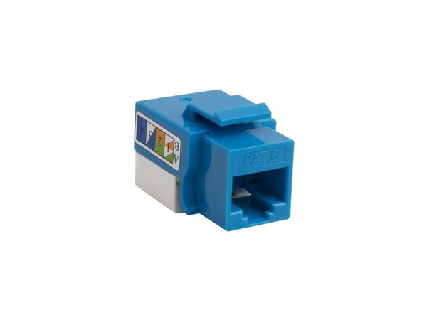 4Xem Cat6 Rj45 Keystone Jack Utp 110-Type (Blue)