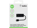 Belkin F2CU040btBLK USB-C to Gigabit Ethernet Adapter (Also Known as USB Type-C)