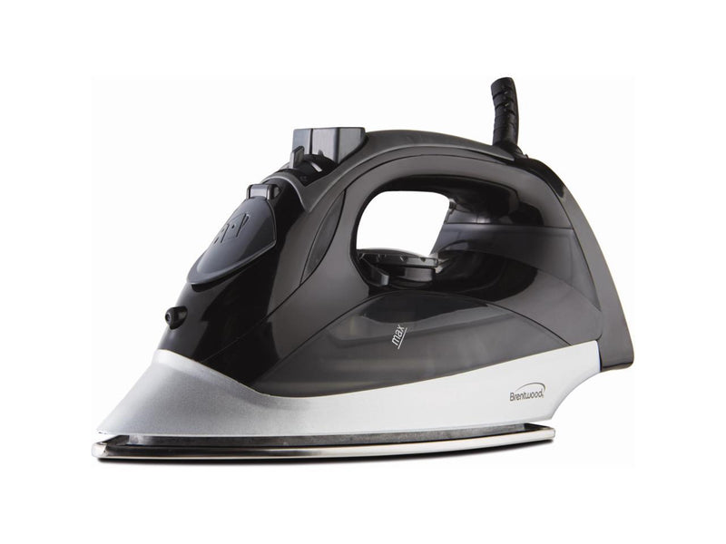 Brentwood MPI-90B Power Steam Iron Stainlss Blck