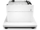 HP Paper Feeder and Stand - Printer base with media feeder - 550 sheets in 1
