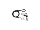 Rocstor Y10C181-B1 Rocbolt Desktop Lock Kit Locking Security Kit With 8Ft Cable