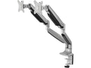 SIIG CE-MT2E12-S1 High Premium Aluminum Gas Spring Desk Mount - Dual Monitor,